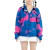 Gurls Club Oversize Oversized Cardigan Knitwear Stormy Fushia 1