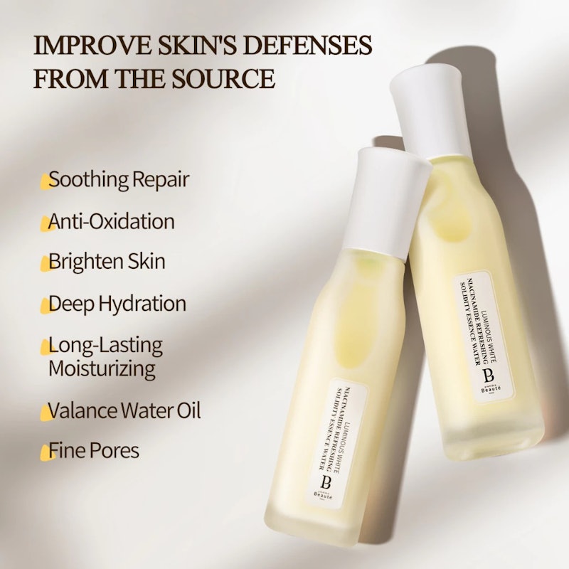 Premiere Beaute Luminous White Niacinamide Refreshing Solidity Essence Water 4