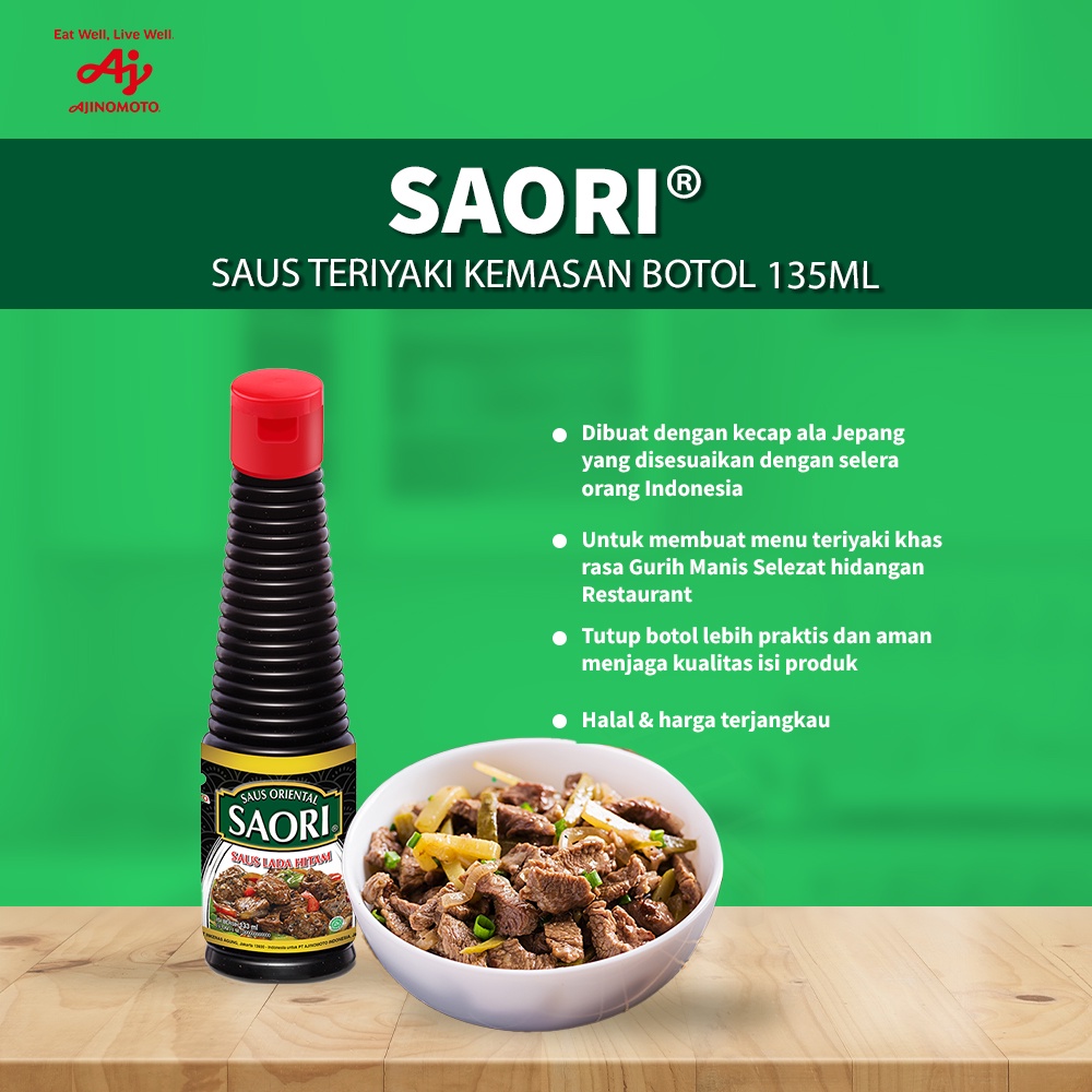 Ajinomoto Saori Saus Teriyaki