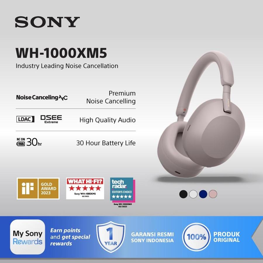 Sony Group Corporation Sony Wireless Noise Cancelling Headphones WH-1000XM5