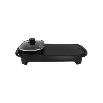 Cypruz Grill Pan BBQ Hotpot 2 in 1 1