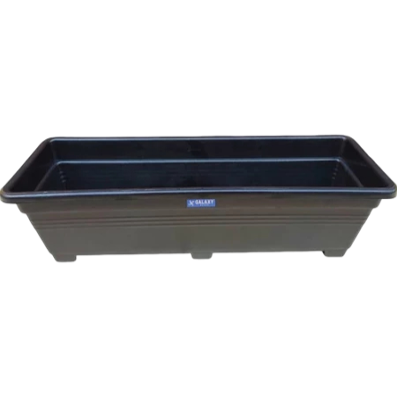 Galaxy Pot Persegi Panjang Hitam 1