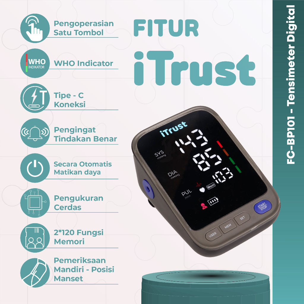iTrust Tensimeter Digital  FC-BP113 