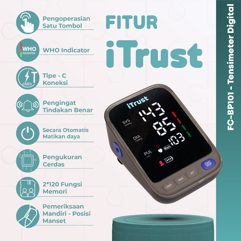 iTrust Tensimeter Digital 4