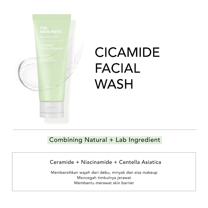 The Originote Cicamide Facial Cleanser 3