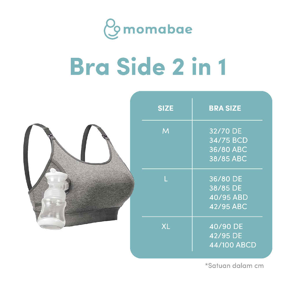  MOMABAE Side 2 in 1 Bra Menyusui