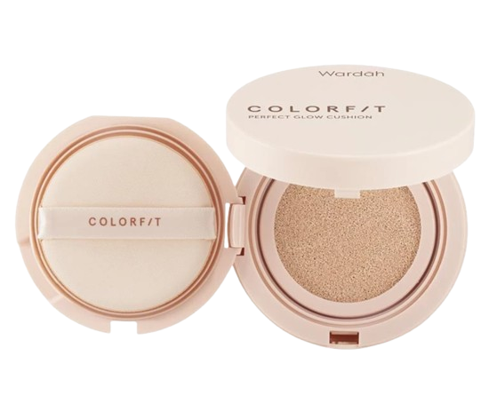 Wardah ｜ Colorfit Perfect Glow Cushion 22N Light Ivory