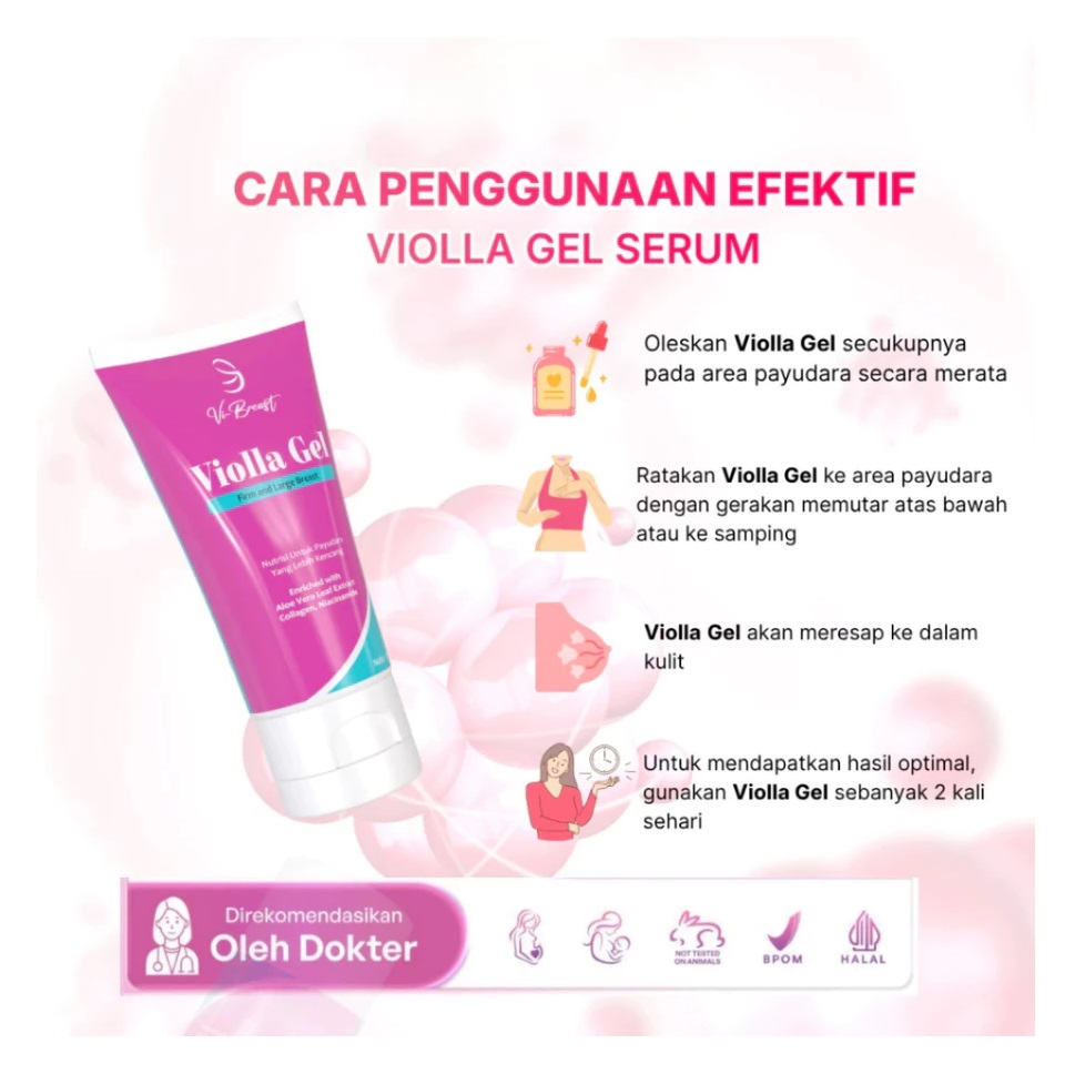 Dua Naga Kosmetindo Violla Gel