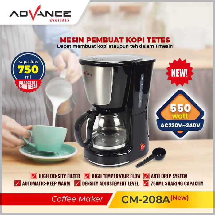Advance Digitals Advance Coffee Maker  CM-208A
