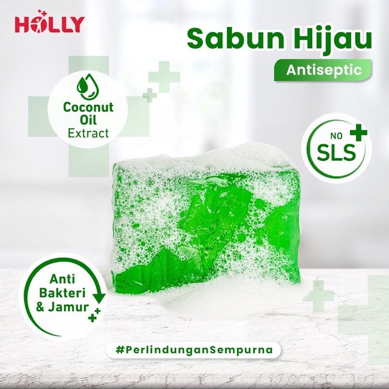 Holly Sabun Hijau Antiseptik 3
