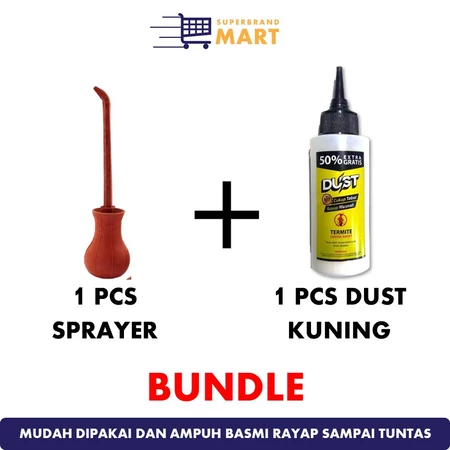 Dust Termite Obat Bubuk Anti Rayap 