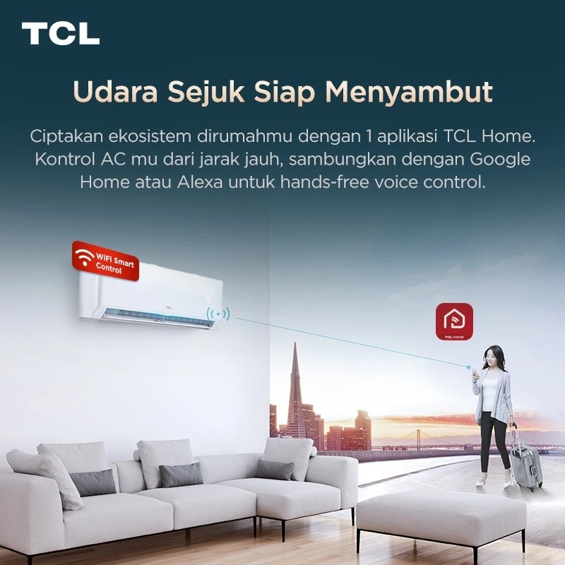 TCL Air Conditioner (Zhongshan) TCL AC AI Inverter  TAC-09CSD/TPHI2 Pro
