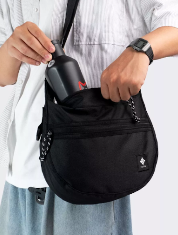 Fertig Sakai Black Sling Bag 3