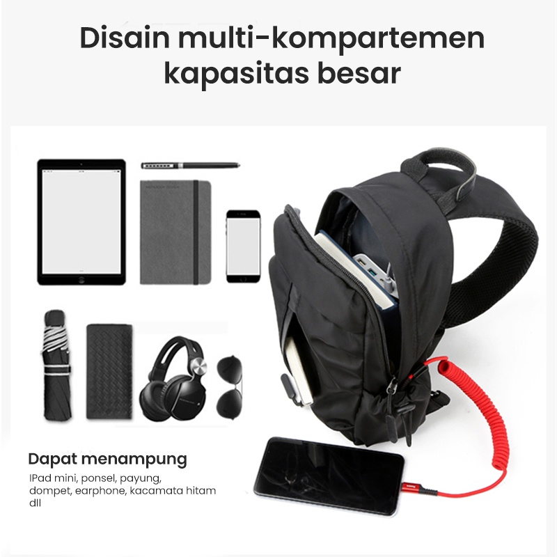 Freeknight Tas Selempang Pria TS714