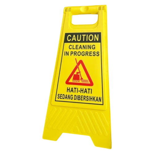 Triangular Floor Sign 2