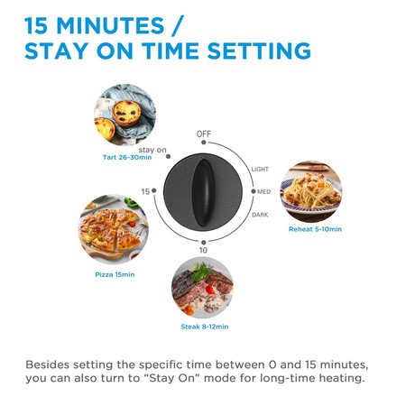 Midea Midea Oven Toaster Kapasitas 10 lt MEO-10BDW