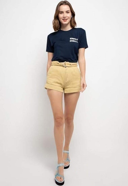 Simple Doest It Navy Kaos Casual Wanita 4