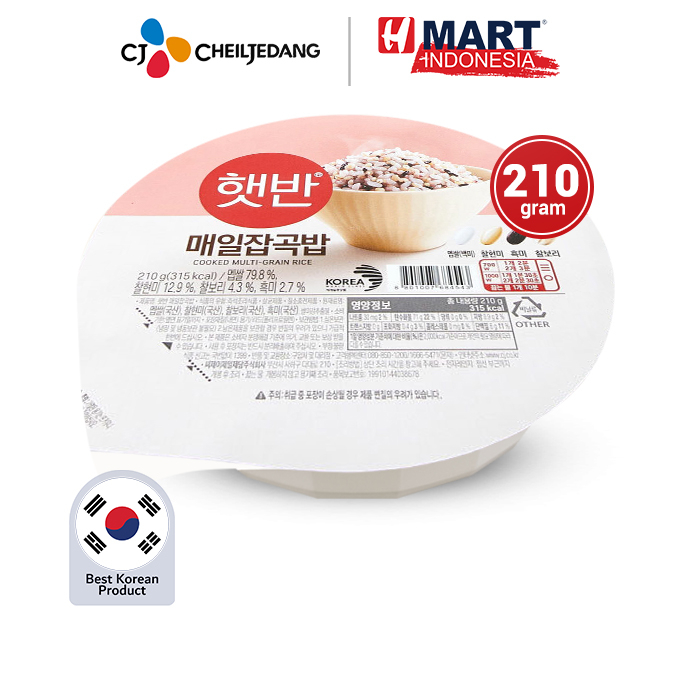 CJ CheilJedang Hetbahn Cooked Multigrain Rice