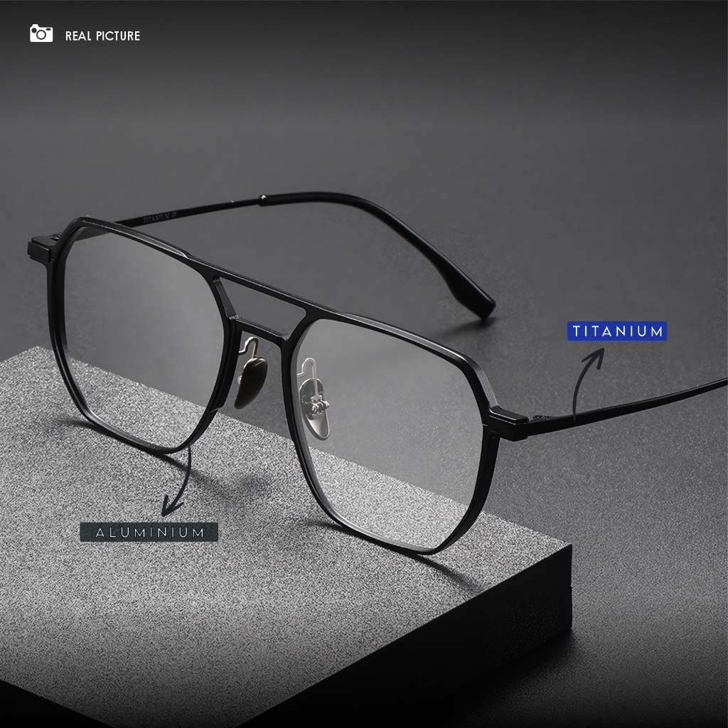  Pulais Eyewear Kacamata Aviators Antiradiasi  20239