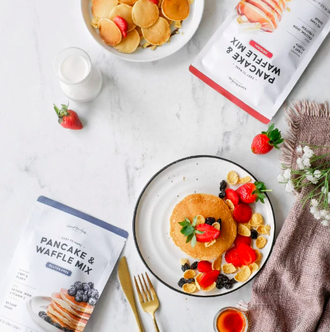 Viand Bevande Pancake and Waffle Mix Gluten Free
