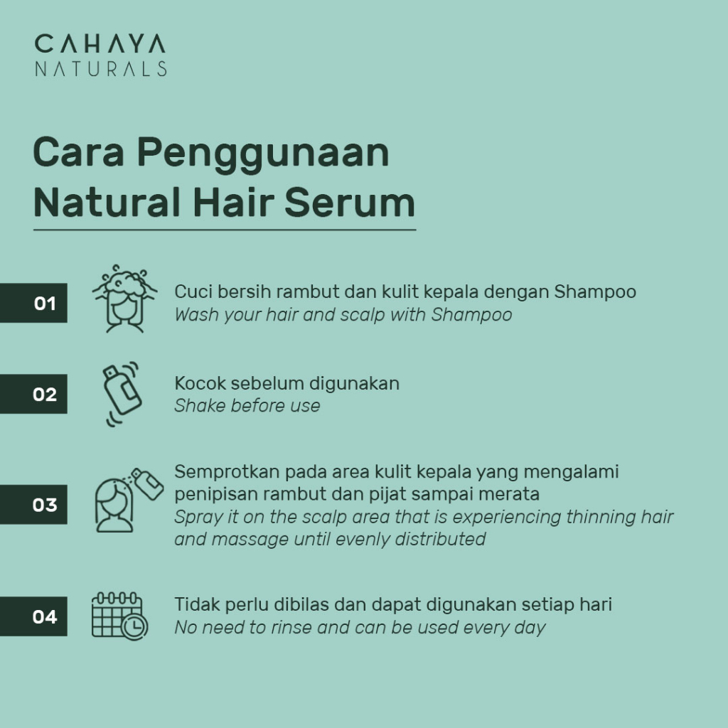 Cahaya Naturals Natural Hair Serum