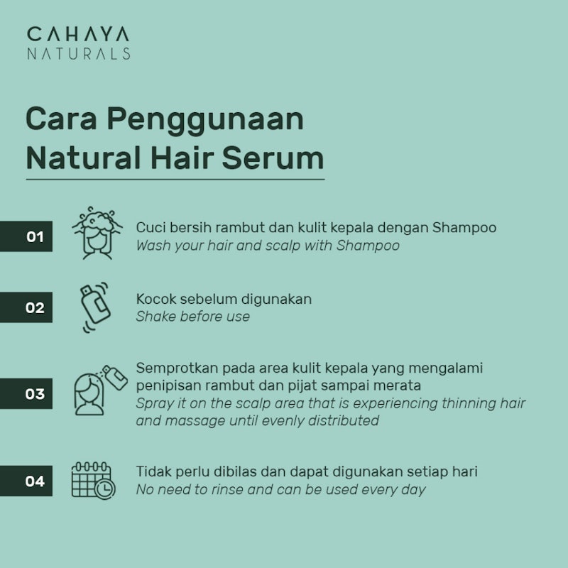 Cahaya Naturals Natural Hair Serum 5