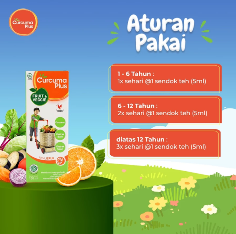 Curcuma Plus Fruit & Veggie 3