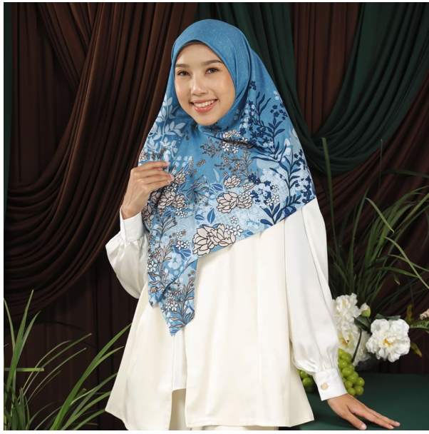 Nushel Jaya Mandiri Umama Voal Miracle Motif Icon Pouch V.09