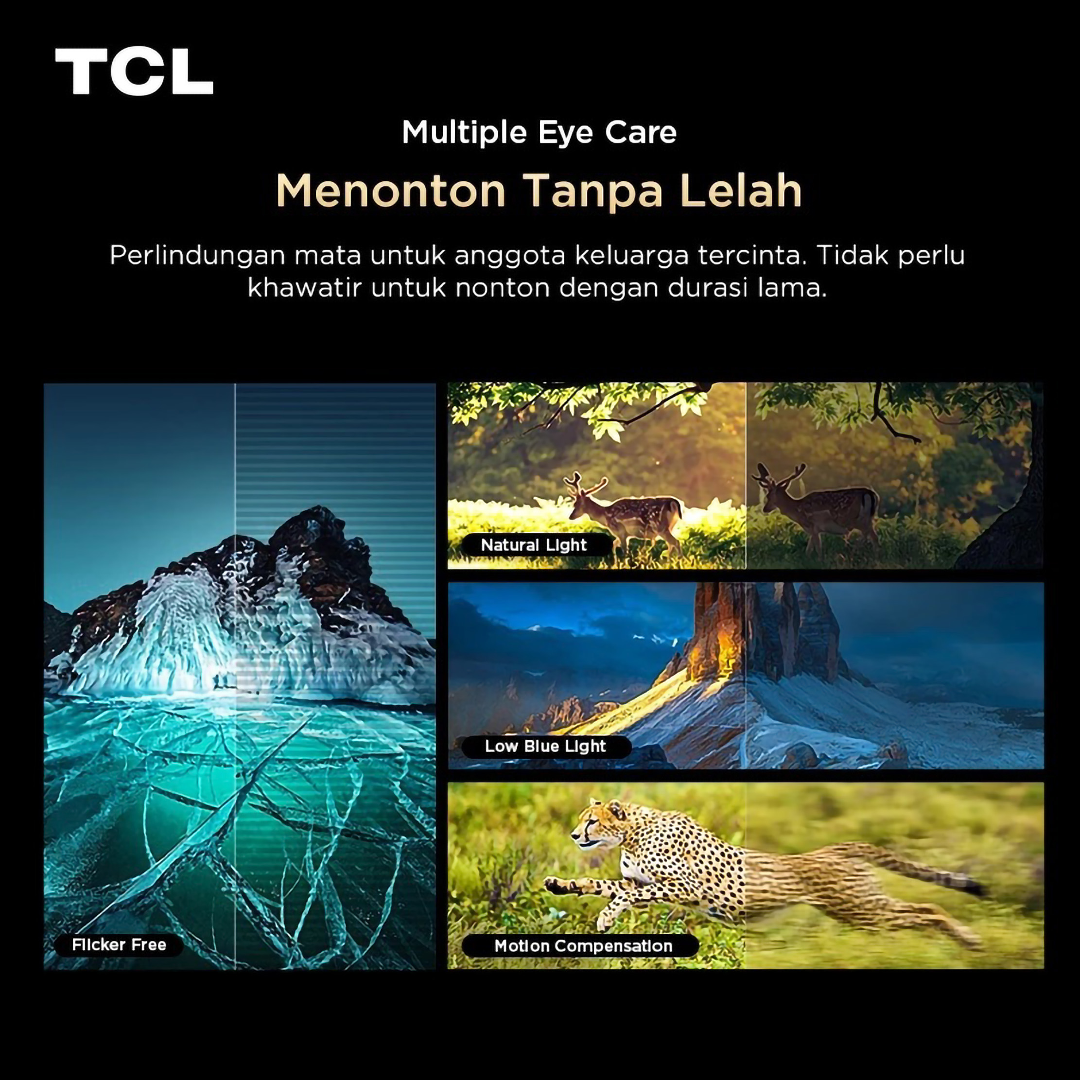 Yongwang Electronics Indonesia TCL AI 4K Google TV 43V6C