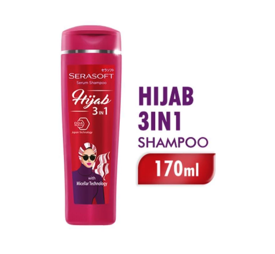 Lion Wings Serasoft Serum Shampoo Micellar Hijab 3 in 1