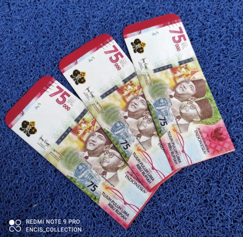 Amplop Lebaran Motif Uang 4