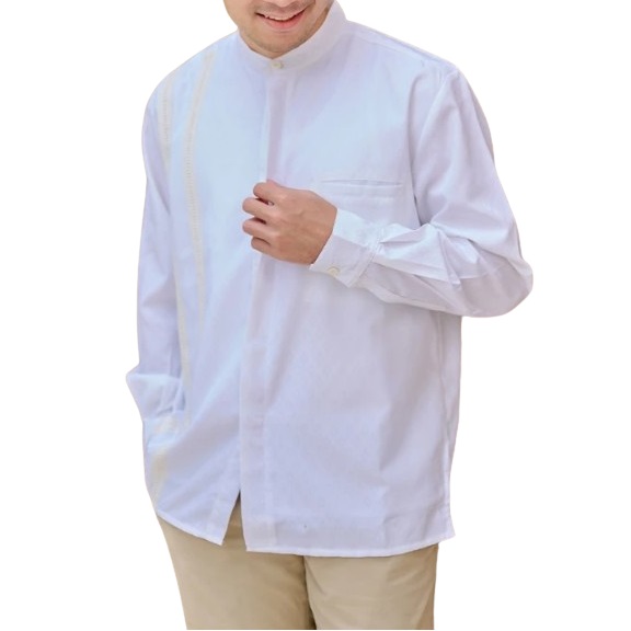 ZM Zaskia Mecca Couple Set 1 White Series Binar Samudra