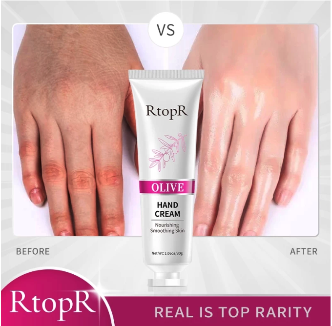 Guangzhou Qiaoyan Biological Technology RtopR Olive Hand Cream Smoothing Cream