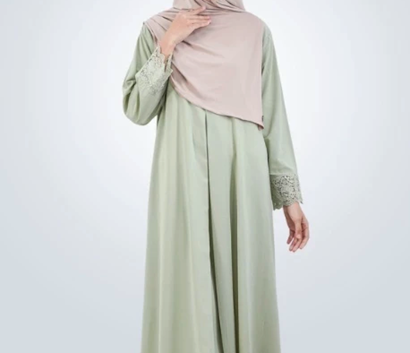 TUBITA Meena Lace Abaya 4