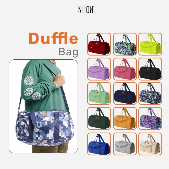 Niion Indonesia Niion Duffle Sling Bag Foldable