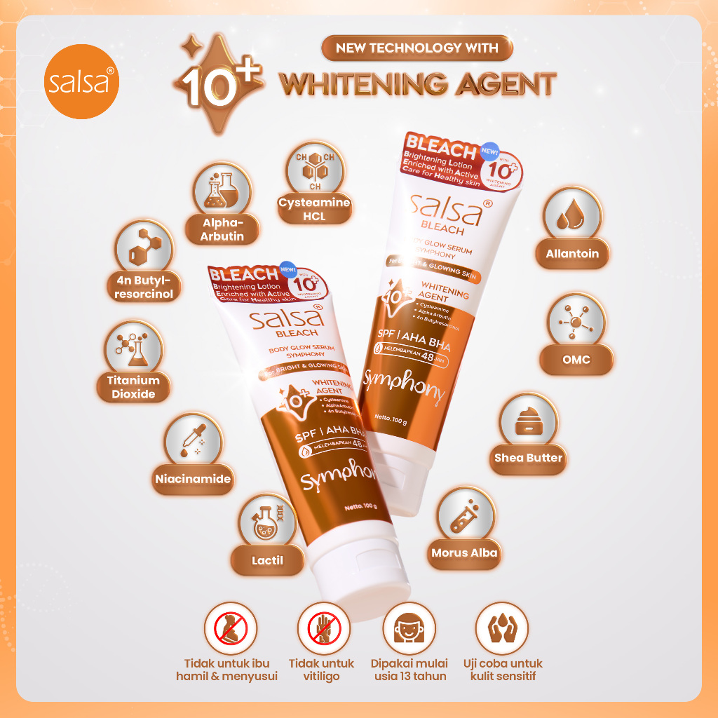SALSA  SALSA Bleach Body Glow Serum Symphony