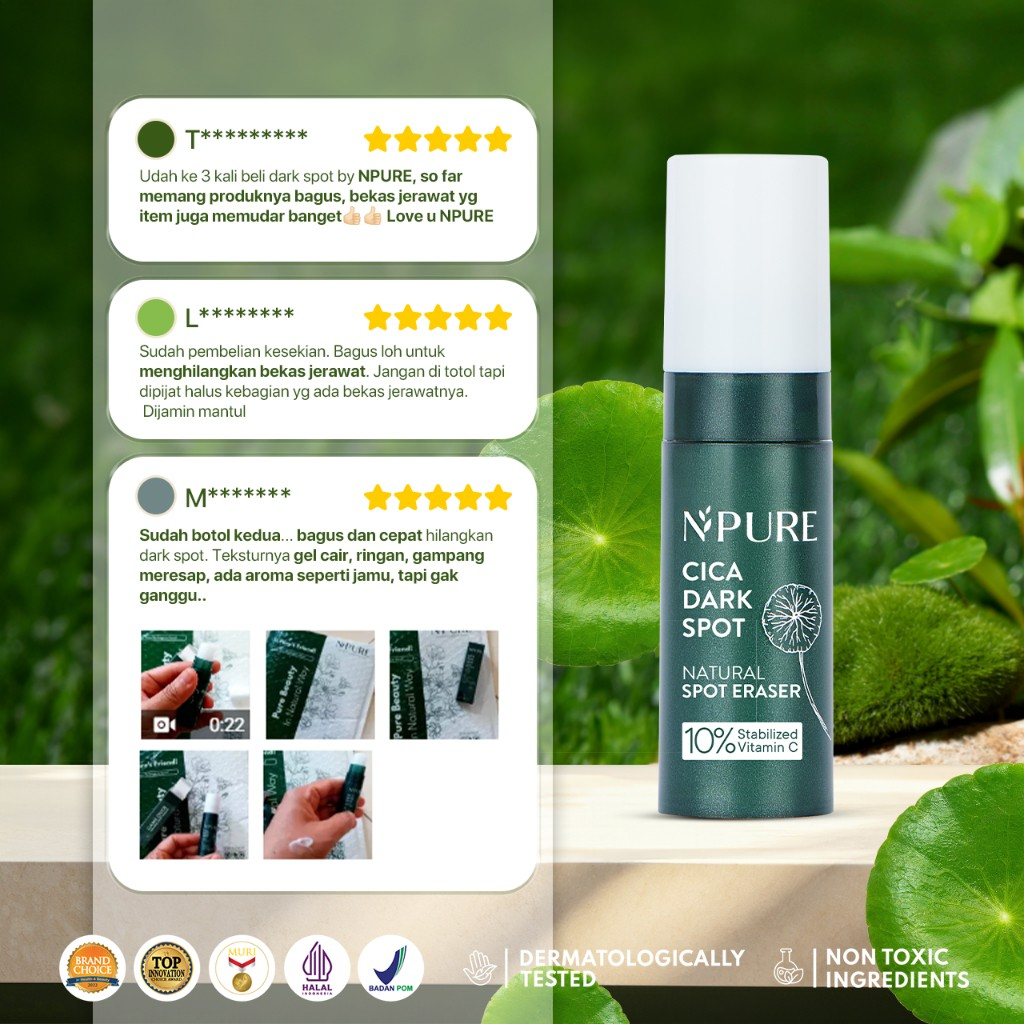 Penta Natural Kosmetindo N'PURE Cica Dark Spot