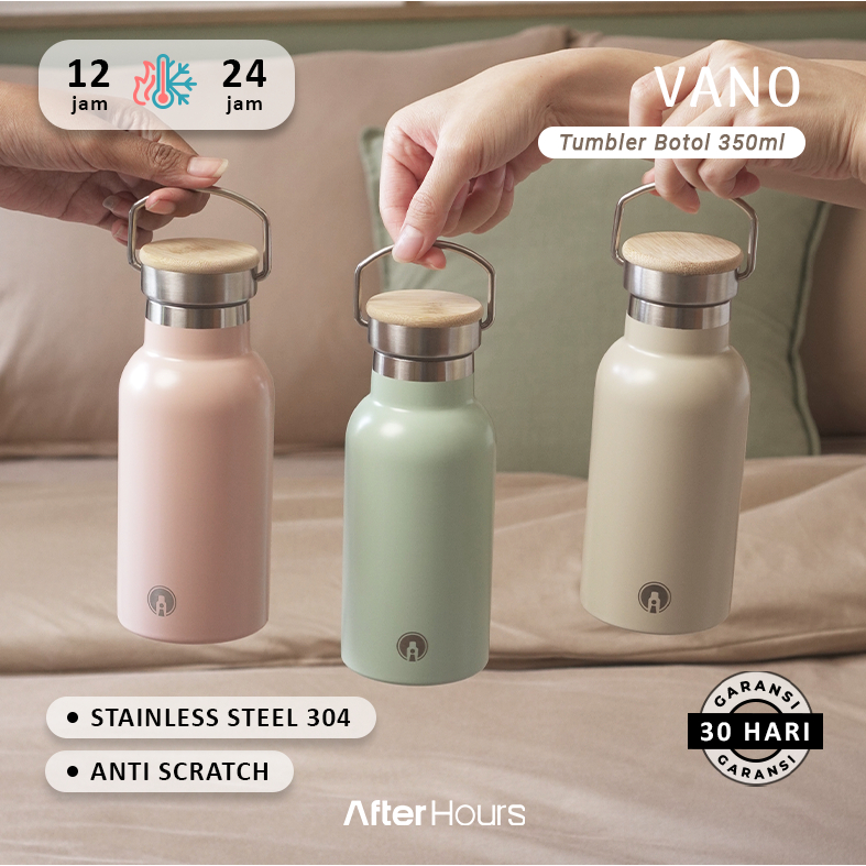 Tata Ruma Indonesia Tataruma AFTER HOURS Vano Tumbler Vacuum Insulated Bottle 350 ml