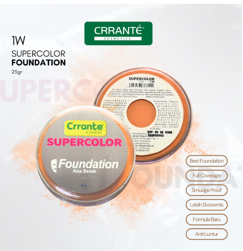 Crrante Foundation Supercolor