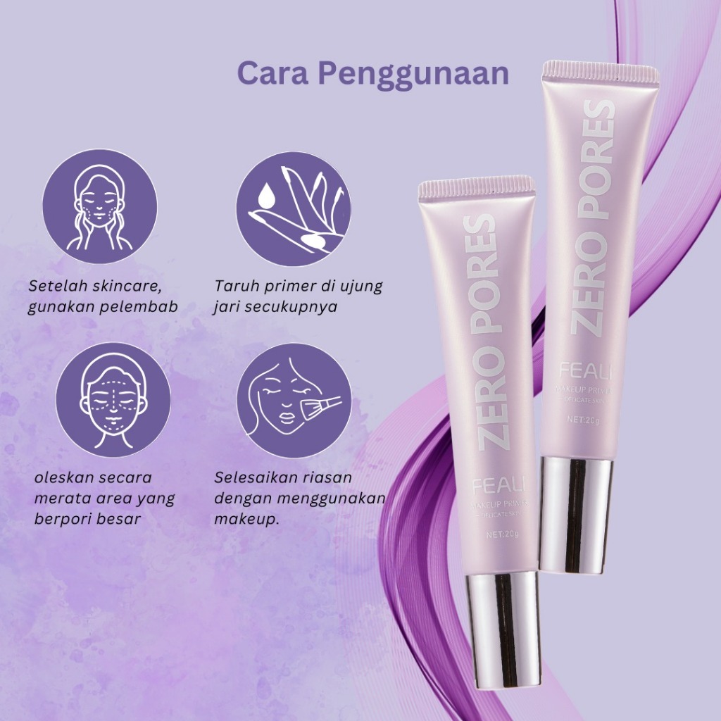  Feali International Indonesia FEALI Make Up Primer Flawless Pores Serum Zero Pores