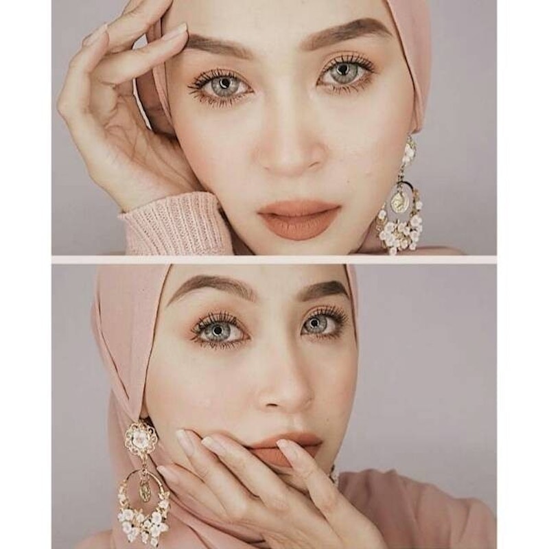 Anting Hijab Bunga 2