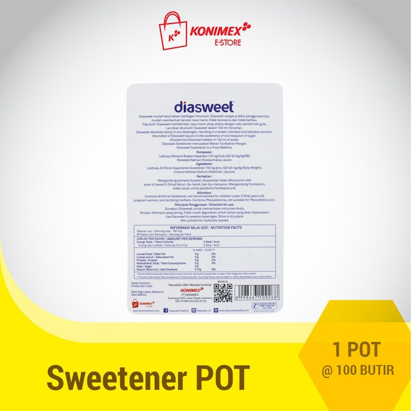 Sweetener Basic Pot 2