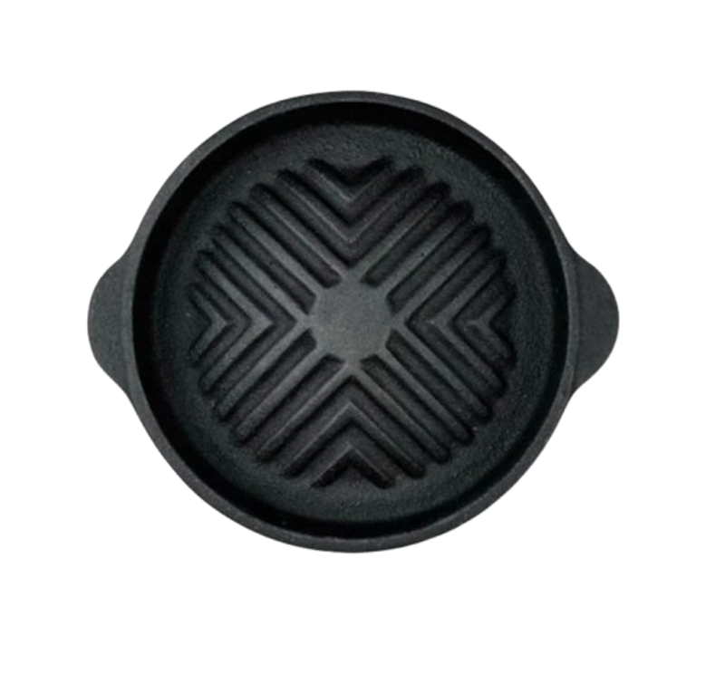 Haraka Cast Iron Mini Grill Pan