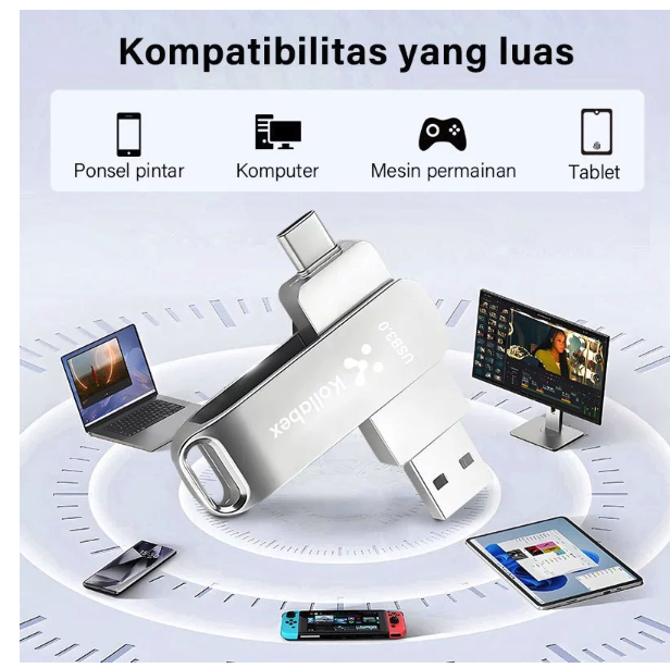 Kollabex 3-In-1 Flashdisk 2 TB 5