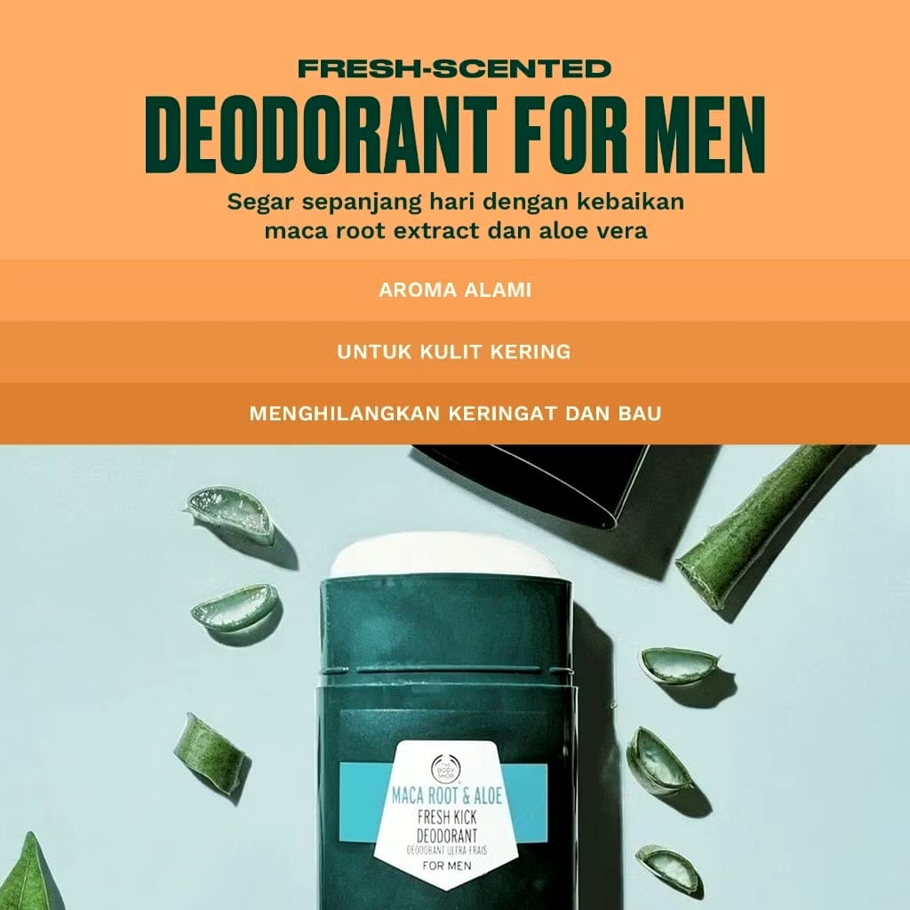 The Body Shop International Limited The Body Shop® Maca Root & Aloe Fresh Kick Deodorant