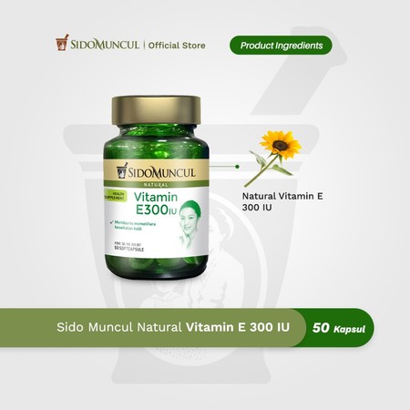 Sido Muncul Sido Muncul Natural Vitamin E 300 IU