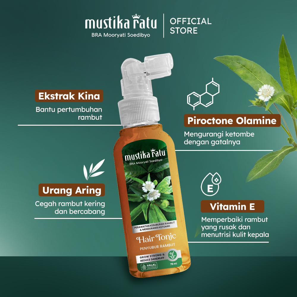 Mustika Ratu Mustika Ratu Hair Tonic Penyubur Rambut