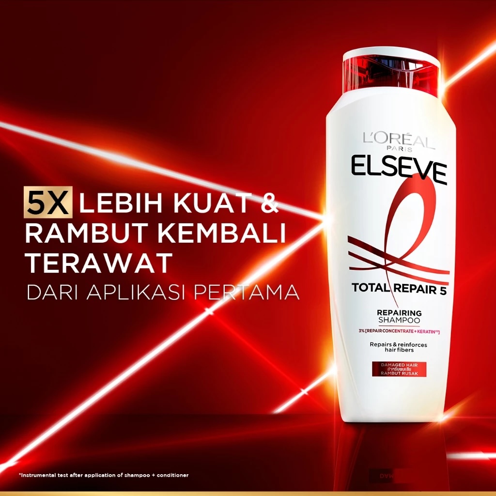 Elseve Total Repair 5 Repairing Shampoo 3