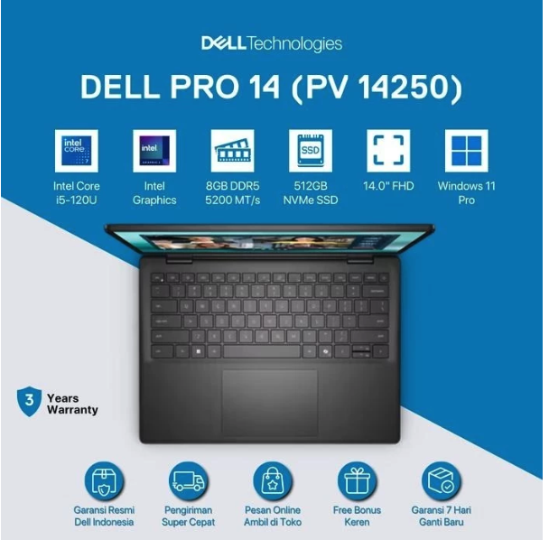 Dell Pro 14 Essential PV14250
