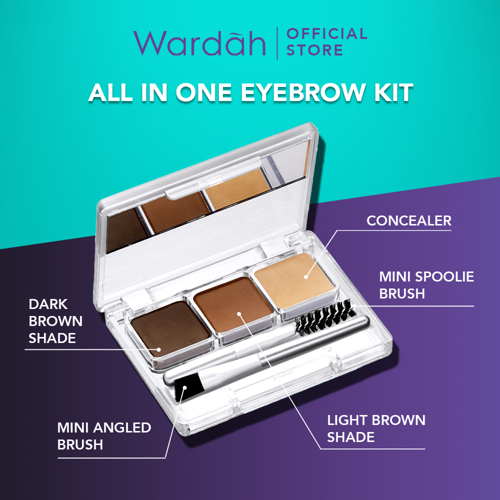 Wardah EyeXpert Eyebrow Kit